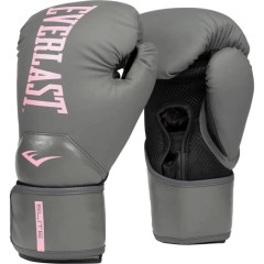 Боксерські рукавиці Everlast ELITE 2 BOXING GLOVES сірий Уні 10 унцій P00003310 10