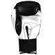 Боксерські рукавиці TITLE Boxing Dynamic Strike Black/White 12 oz (бинти 4м. в комплекті)