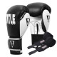 Боксерські рукавиці TITLE Boxing Dynamic Strike Black/White 12 oz (бинти 4м. в комплекті)