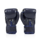 Боксерські рукавиці Fairtex BGV1 Nation Print Blue 14 унцій (бинти в комплекті)