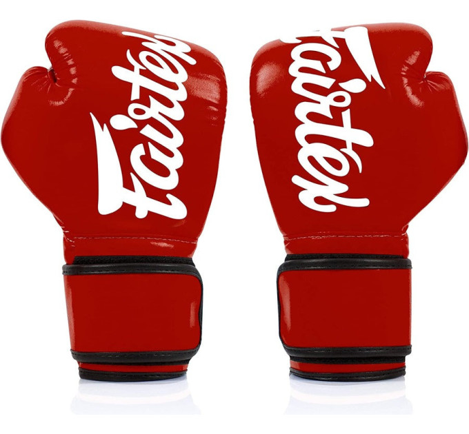 Боксерські рукавиці Fairtex BGV14 Red 16 унцій (бинти в комплекті)