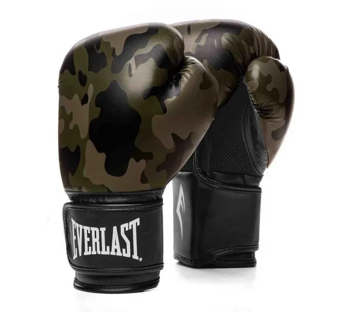 Боксерські рукавиці Everlast SPARK TRAINING GLOVES Камуфляж 12 унцій (871042-70-62)