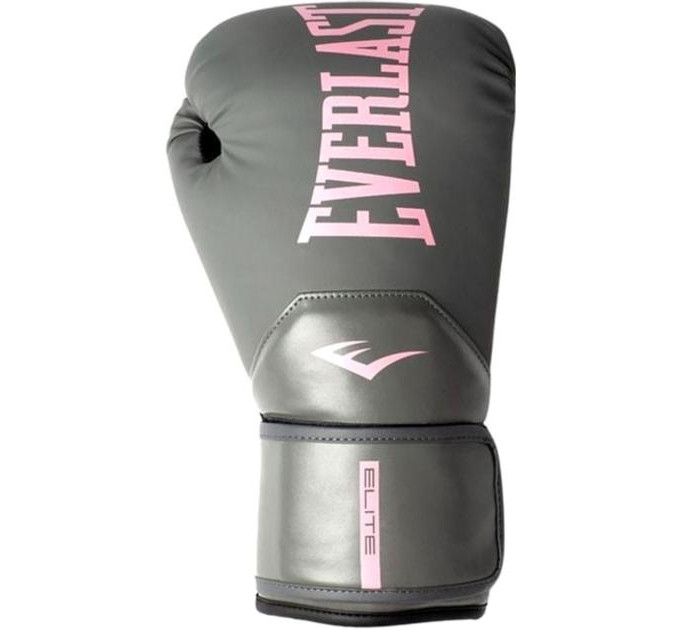 Боксерські рукавиці Everlast ELITE 2 BOXING GLOVES сірий Уні 12 унцій P00003311