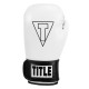 Боксерські рукавиці TITLE Boxing Vegan Gloves White/Black 8 oz (капа в комплекті)