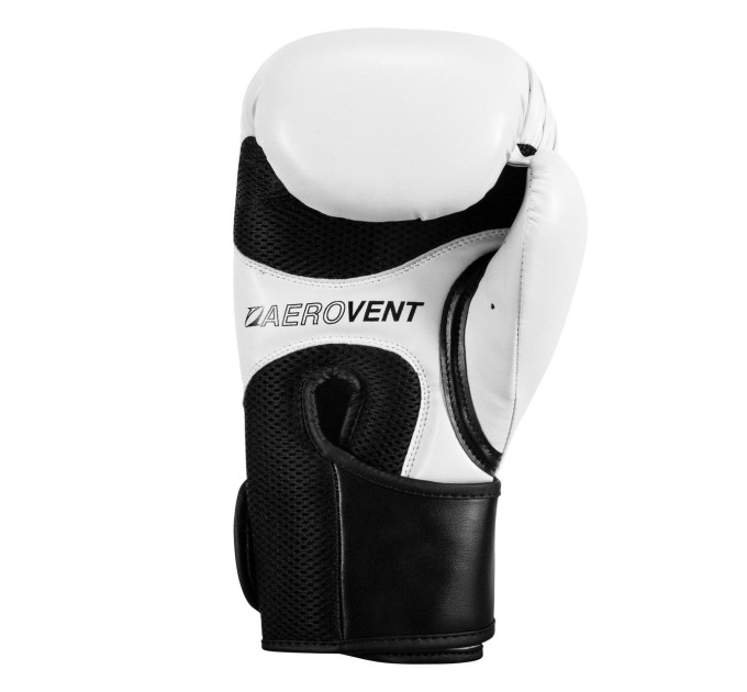 Боксерські рукавиці TITLE Boxing Vegan Gloves White/Black 8 oz (капа в комплекті)