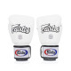Боксерські рукавиці Fairtex BGV1 White 14 унцій (бинти в комплекті)