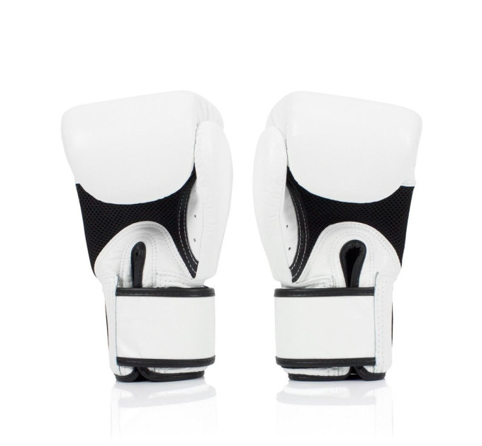 Боксерські рукавиці Fairtex BGV1 White 14 унцій (бинти в комплекті)