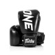 Боксерські рукавиці Fairtex BGV1-ONE (натуральна шкіра) Black 14 унцій (бинти в комплекті)