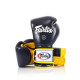 Боксерські рукавиці Fairtex BGV9 Mexican Blue/Yellow 12 унцій (бинти в комплекті)