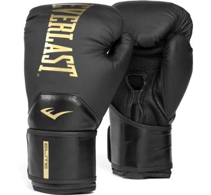 Боксерські рукавиці Everlast ELITE 2 BOXING GLOVES чорний Уні 12 унцій P00003271