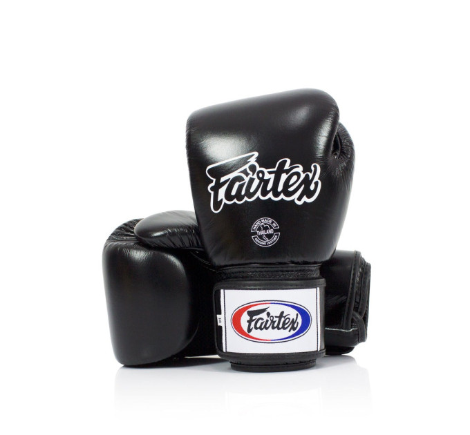 Боксерські рукавиці Fairtex BGV1 Black 12 унцій (бинти в комплекті)