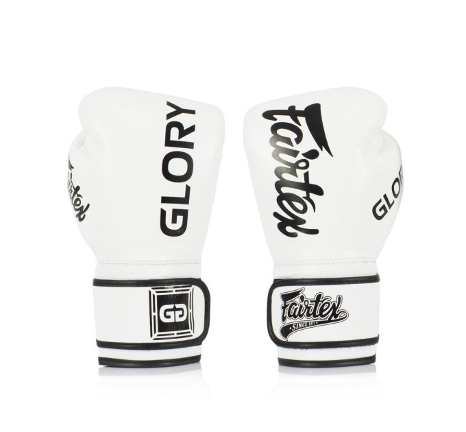 Боксерські рукавиці Fairtex BGVG1 White 10 унцій (бинти в комплекті)