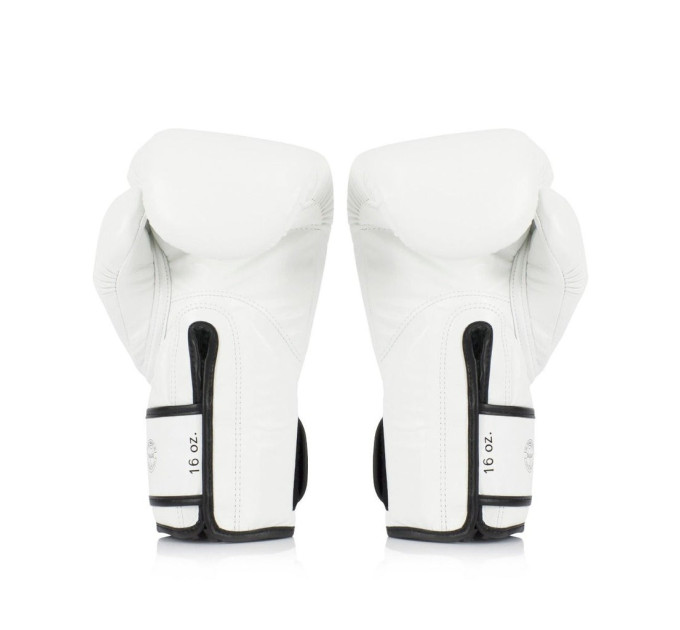 Боксерські рукавиці Fairtex BGVG1 White 10 унцій (бинти в комплекті)