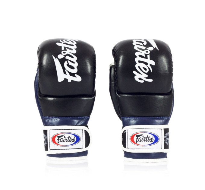 Рукавиці греплінгові для ММА Fairtex FGV18 Black/Blue L