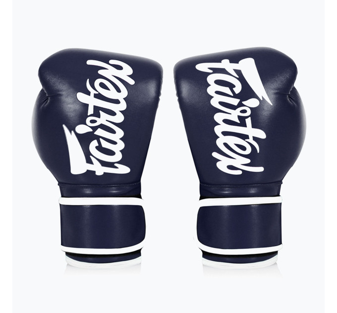 Боксерські рукавиці Fairtex BGV14 Blue 10 унцій (бинти в комплекті)