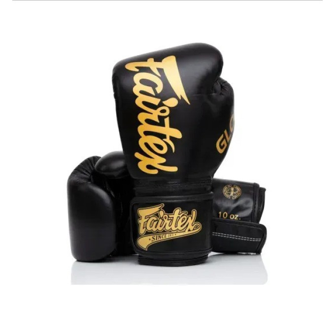 Боксерські рукавиці Fairtex BGVG1 Black 14 унцій (бинти в комплекті)