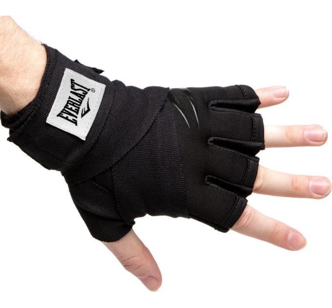 Бинти-рукавички Everlast EVERGEL FAST WRAPS Чорний Уні S (875840-70-8)