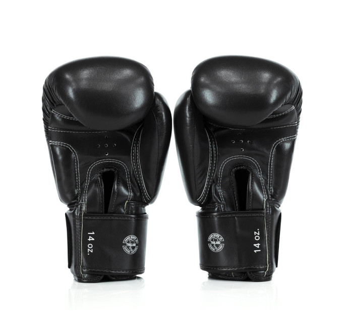 Боксерські рукавиці Fairtex BGV27 Black 16 унцій (бинти в комплекті)