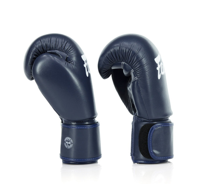 Боксерські рукавиці Fairtex BGV27 Blue 10 унцій (бинти в комплекті)