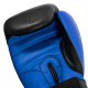 Боксерські рукавиці TITLE Boxing Dynamic Strike Black/Blue 12 oz (бинти 4м. у комплекті)
