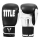 Боксерські рукавиці TITLE Boxing Dynamic Strike Black/White 14 oz (бинти 4м. в комплекті)