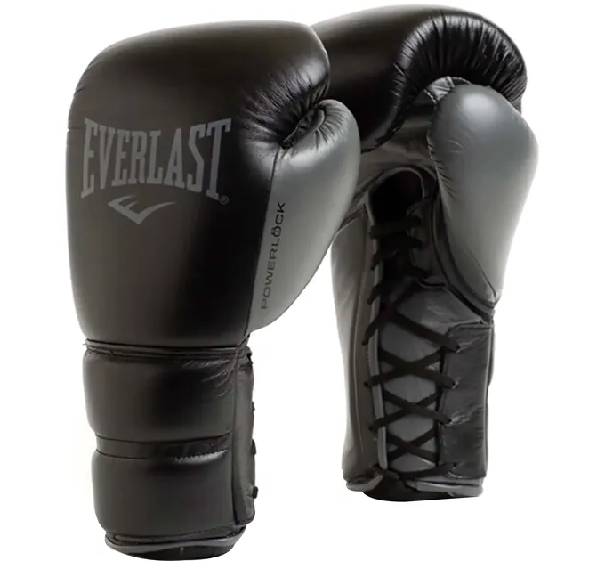 Боксерські рукавиці Everlast Powerlock 2 Pro Lace Чорний 12 унцій (896910-70-312 12) Боксерські рукавиці Everlast Powerlock 2 Pro Lace Чорний 12 унцій (896910-70-312 12)