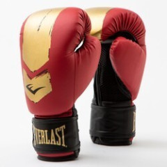 Боксерські рукавиці Everlast PROSPECT YOUTH BOXING GLOVES Червоний, Золотий Діт 8 унцій (925380-70-48)