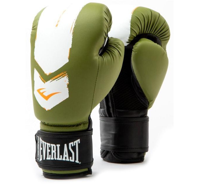 Боксерські рукавиці Everlast PROSPECT 2 BOXING GLOVE зелений, білий Уні 8 унцій P00002976