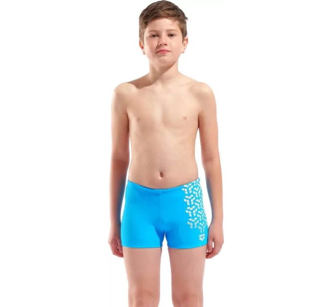 Плавки-шорти для хлопчиків Arena KIKKO V SWIM SHORT GRAPHIC Блакитний 164 см (006720-801 164)