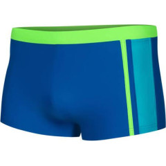 Плавки-боксери для хлопців Aqua Speed MAX синій, салатовий Діт 116 см 5908217686411