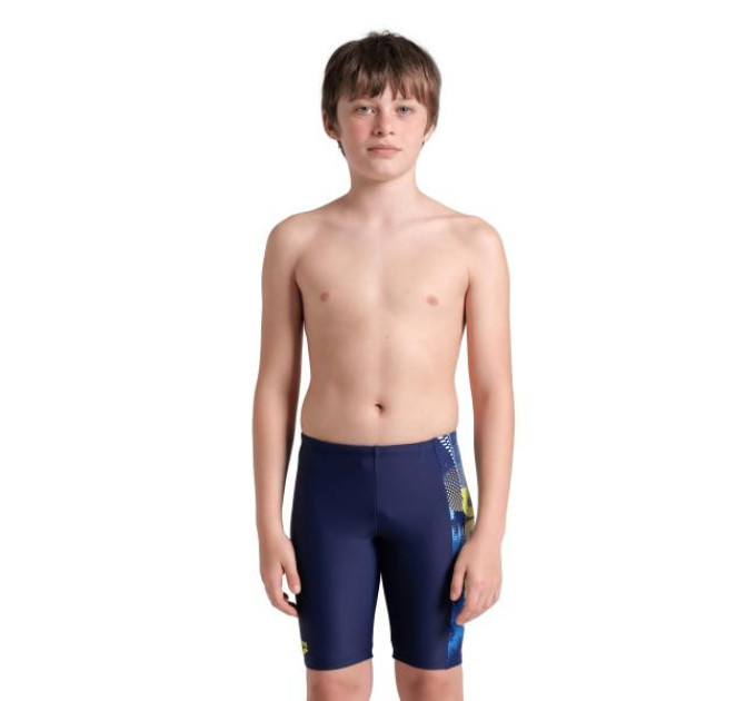 Плавки для хлопців Arena LIGHT TRICKS SWIM JAMMER темно-синій Діт 140 см 008343-750 140