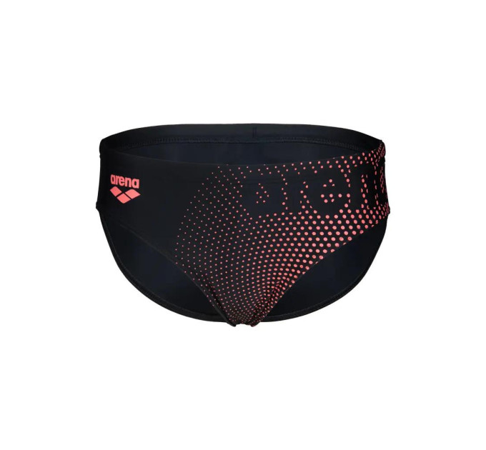 Плавки-сліпи для хлопчиків Arena DIM LIGHT SWIM BRIEFS Чорний, Кораловий 152 см (008148-504 152)