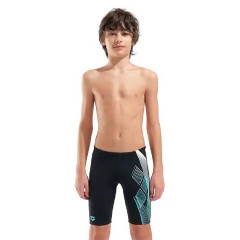 Плавки-шорти для хлопчиків Arena SEA WATER SWIM JAMMER Чорний, Бірюзовий 140 см (008995-508 140)