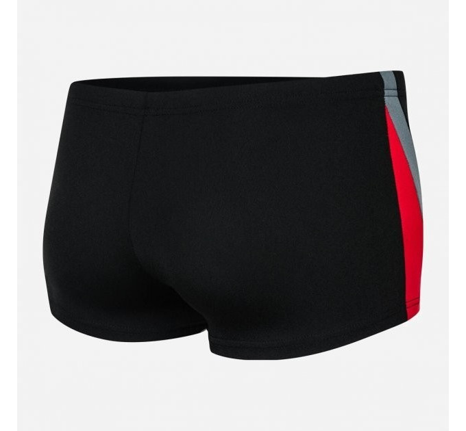 Плавки-боксери для хлопчиків Aqua Speed DIEGO 4536 чорний, сірий, червоний Діт 140 5908217645364