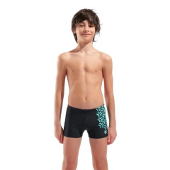 Плавки-шорти для хлопчиків Arena KIKKO V SWIM SHORT GRAPHIC Чорний, Бірюзовий 140 см (006720-508 140)