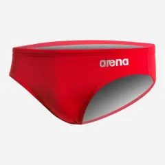 Плавки-сліпи для хлопчиків Arena TEAM SWIM BRIEFS SOLID Червоний, Білий 128см (004774-450)