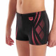 Плавки-шорти для хлопчиків Arena POSEIDONIA SWIM SHORT Чорний, Кораловий 152 см (009008-504 152)