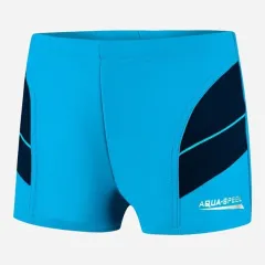 Плавки-боксери для хлопців Aqua Speed ANDY 5606 блакитний, темно-синій Діт 140см (349-24 140)