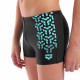 Плавки-шорти для хлопчиків Arena KIKKO V SWIM SHORT GRAPHIC Чорний, Бірюзовий 164 см (006720-508 164)