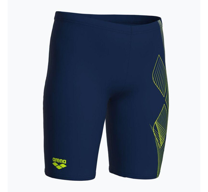 Плавки-шорти для хлопчиків Arena SEA WATER SWIM JAMMER Синій, Жовтий 128 см (008995-706 128)