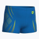 Плавки-шорти для хлопчиків Arena POSEIDONIA SWIM SHORT Блакитний, Жовтий 152 см (009008-806 152)