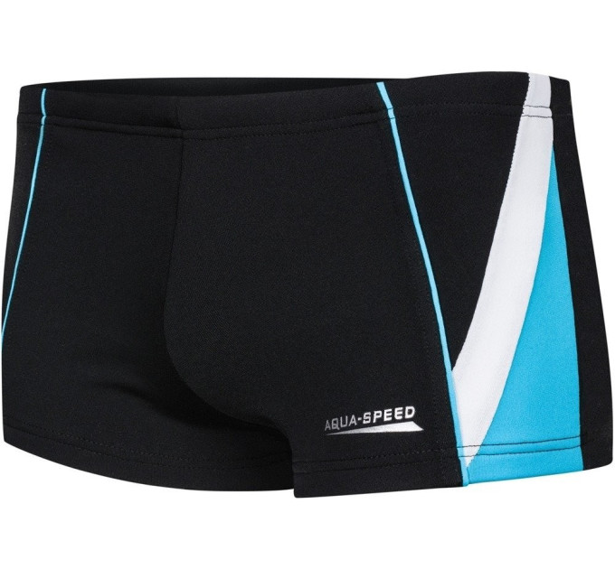 Плавки-боксери для хлопців Aqua Speed DIEGO 2344 чорний, блакитний, білий Діт 152см 5908217623447 Плавки-боксери для хлопців Aqua Speed DIEGO 2344 чорний, блакитний, білий Діт 152см 5908217623447