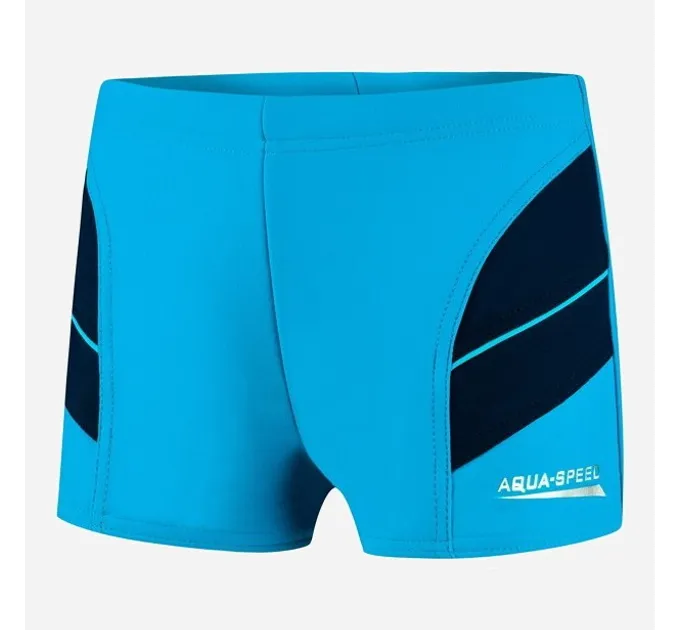 Плавки-боксери для хлопців Aqua Speed ANDY 5597 блакитний, темно-синій Діт 122см (349-24 122)