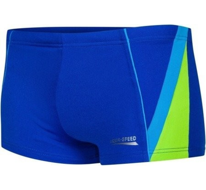 Плавки-боксери для хлопців Aqua Speed DIEGO 6657 блакитний, зелений Діт 152 392-46 152