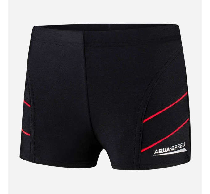 Плавки Aqua Speed Andy 5611 (349-16) 152 см Чорний/Червоний (5908217656117)