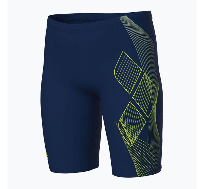 Плавки-шорти для хлопчиків Arena SEA WATER SWIM JAMMER Синій, Жовтий 164 см (008995-706 164)