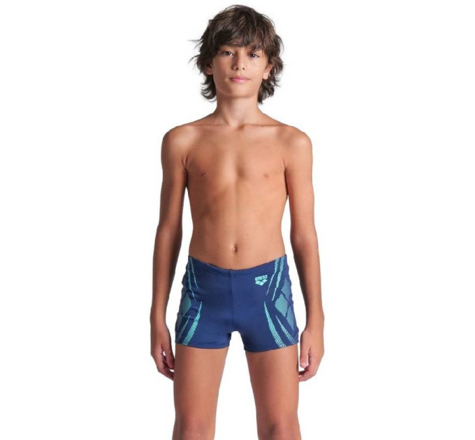 Плавки-шорти для хлопчиків Arena POSEIDONIA SWIM SHORT Синій, Блакитний 140 см (009008-708 140)