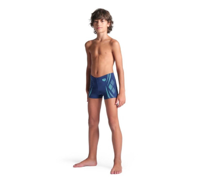 Плавки-шорти для хлопчиків Arena POSEIDONIA SWIM SHORT Синій, Блакитний 140 см (009008-708 140)