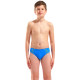 Плавки-сліпи для хлопчиків Arena POSEIDONIA SWIM BRIEFS Блакитний, Жовтий 152 см (009009-806 152)