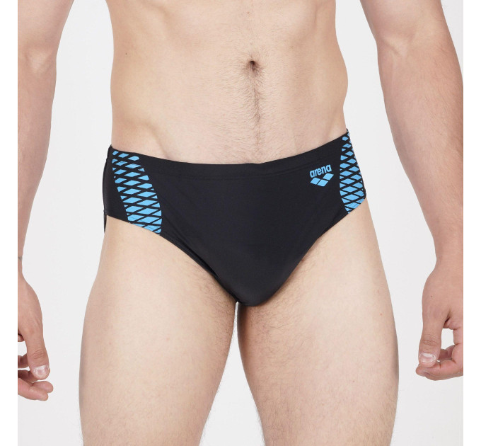 Плавки-сліпи чоловічі Arena OPENINGS SWIM BRIEFS Чорний, Синій 85 (008065-580 85)